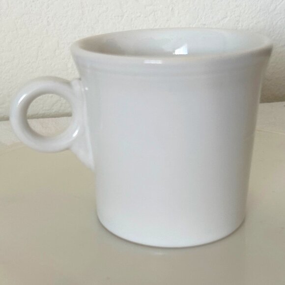 Fiesta White Coffee Mug NWOT - Picture 2 of 6